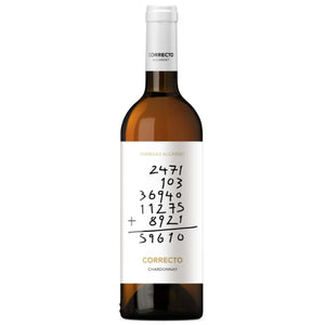 
                  
                    Vino blanco español vegano - Correcto Chardonnay - bodegas alcardet - The Spanish Food Company
                  
                