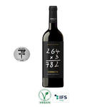 Vino tinto español vegano - Correcto Cabernet sauvignon - bodegas alcardet - The Spanish Food Company