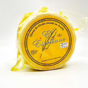 
                  
                    Queso Manchego de Oveja Curado en Aceite de Oliva El Escribano - The Spanish Food Company
                  
                