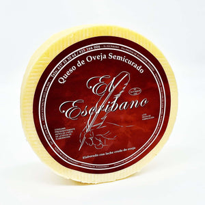 
                  
                    Queso Manchego  de Oveja Semicurado El Escribano - The Spanish Food Company
                  
                